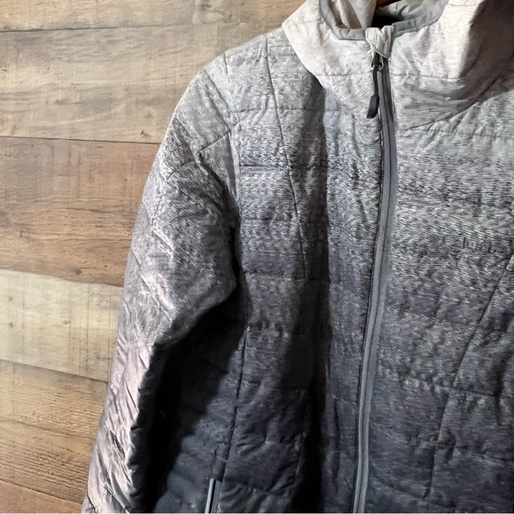 Columbia Voodoo Falls Down Jacket Gradient Gray Women’s Medium - Picture 6 of 14